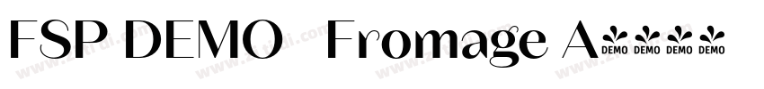 FSP DEMO   Fromage A字体转换
